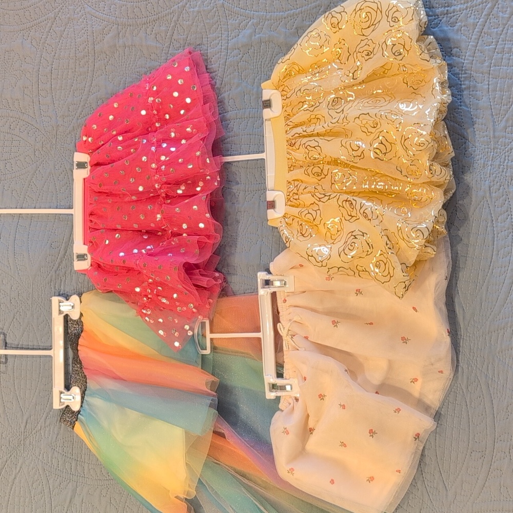 Skirt Bundle! 4 Toddler Girls Skirts. Sold together.